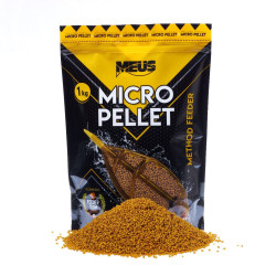 Pellety MEUS Durus Micropellet 1kg 2mm - Banan