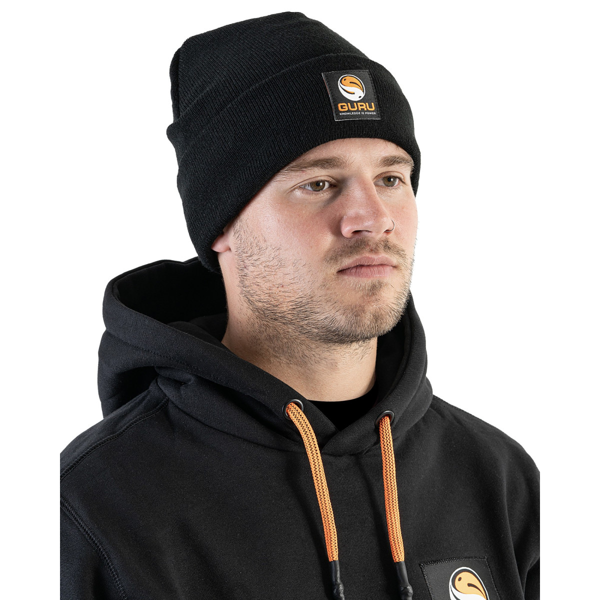 GBH09 Czapka Guru Patch Beanie Black
