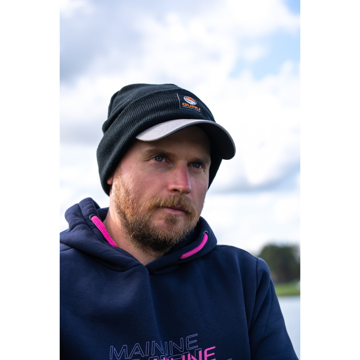 GBH09 Czapka Guru Patch Beanie Black