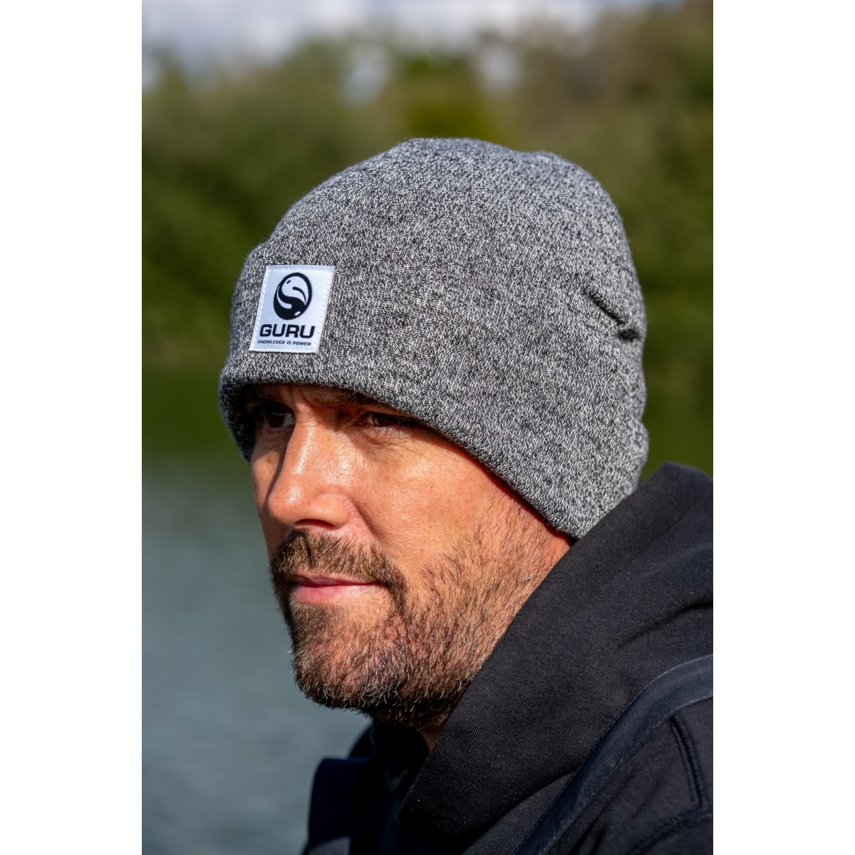 GBH10 Czapka Guru Patch Beanie Grey