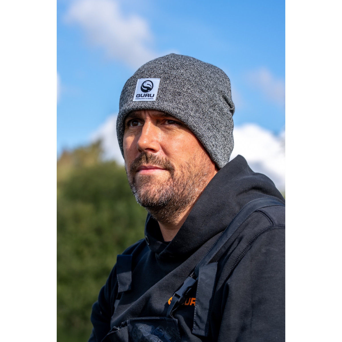 GBH10 Czapka Guru Patch Beanie Grey