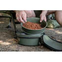K0290138 Zestaw Korum EVA Solid Groundbait Bowl & Riddle