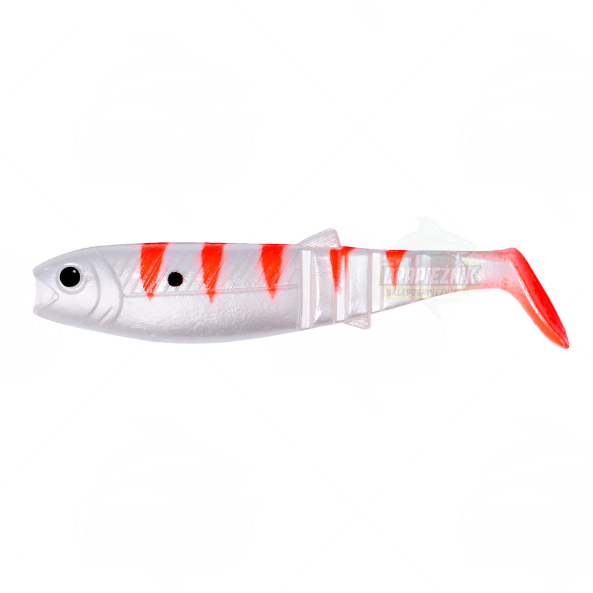 Guma Savage Gear Cannibal Junior 5.5cm - Ghost Dot /EDYCJA DRAPIEŻNIK/