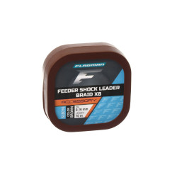SLB016 Plecionka Flagman Feeder Shock Leader Braid X8 Brown 10m / 0.16mm