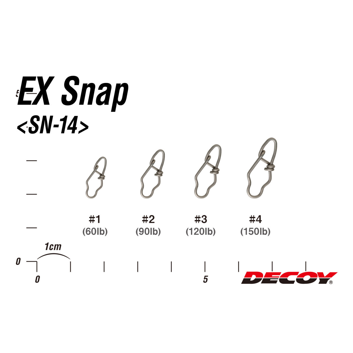 Agrafki Decoy SN-14 EX Snap