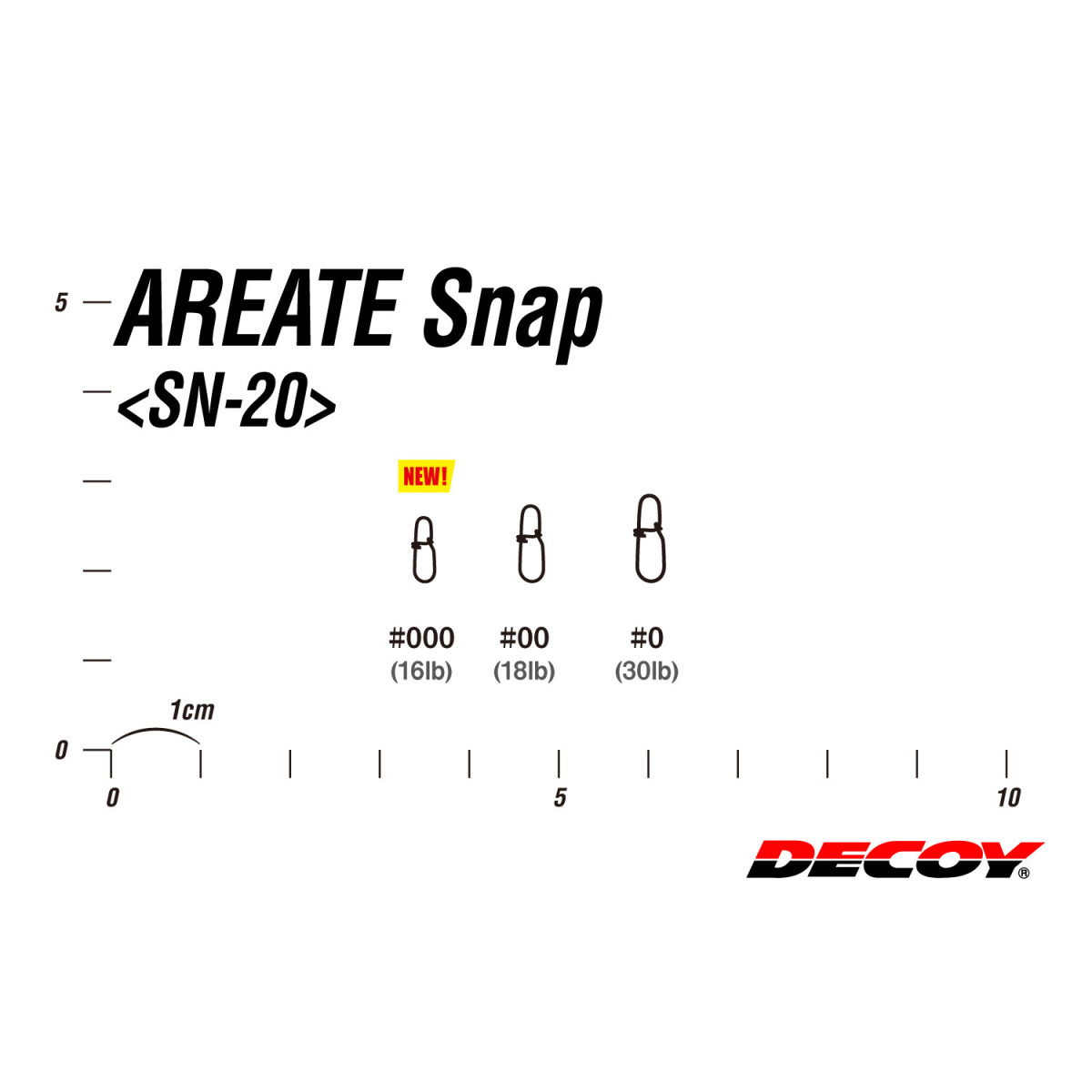 Agrafki Decoy SN-20 EX Snap