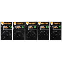 Haczyki Guru F1 Eyed Barbless - roz. 14