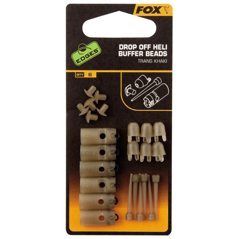 Fox Edges - Drop Off Heli Buffer Beads