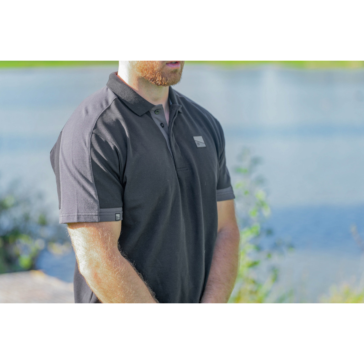 Koszulka Preston Core Collection Polo Black