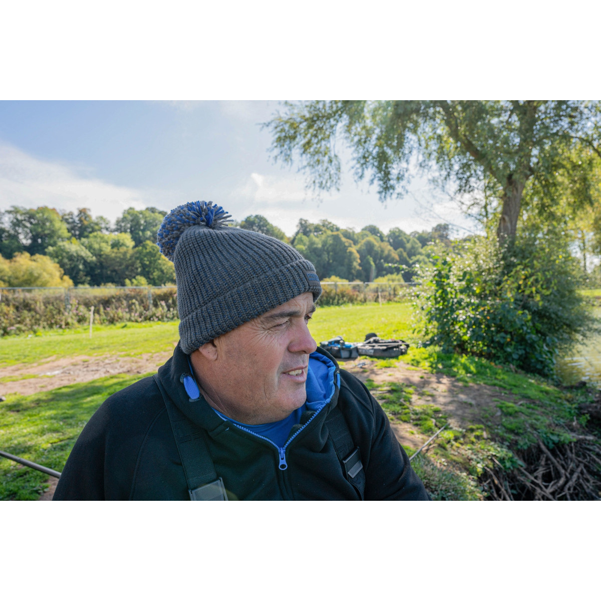 P0200676 Czapka Preston Marled Bobble Hat