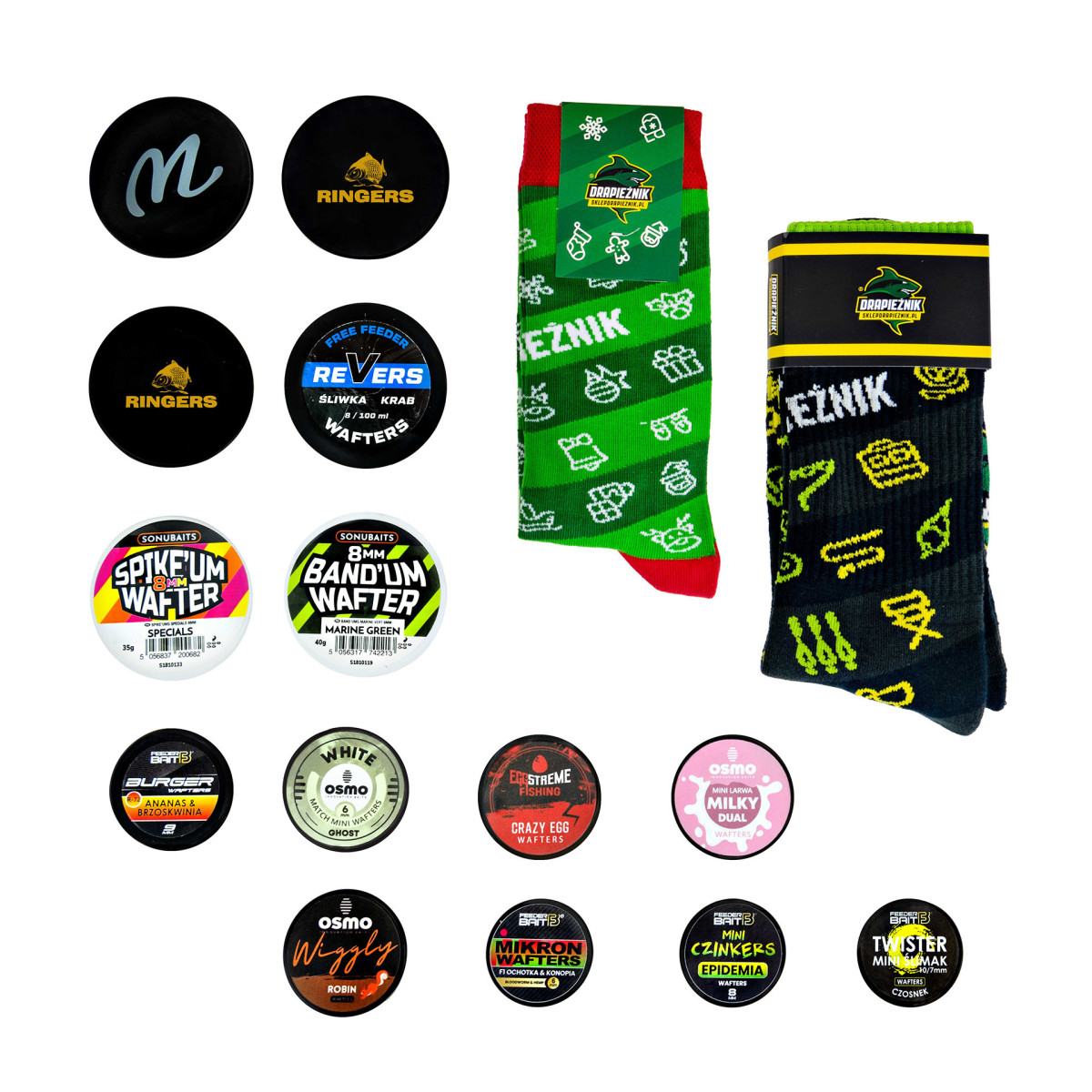 Prezent dla Wędkarza - Przynęty Method Feeder - Zestaw 5