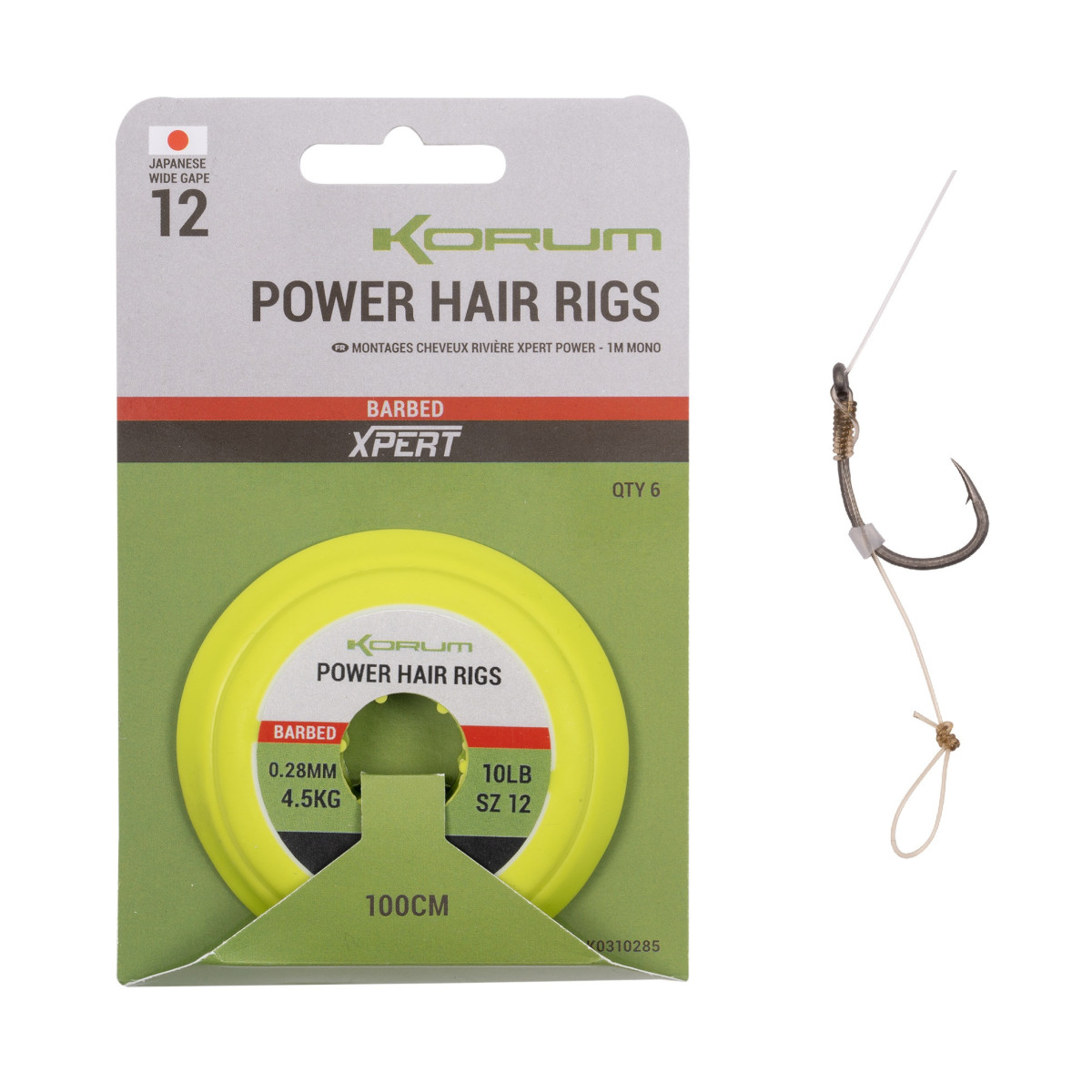 Przypony Korum Power Hair Rigs 100cm