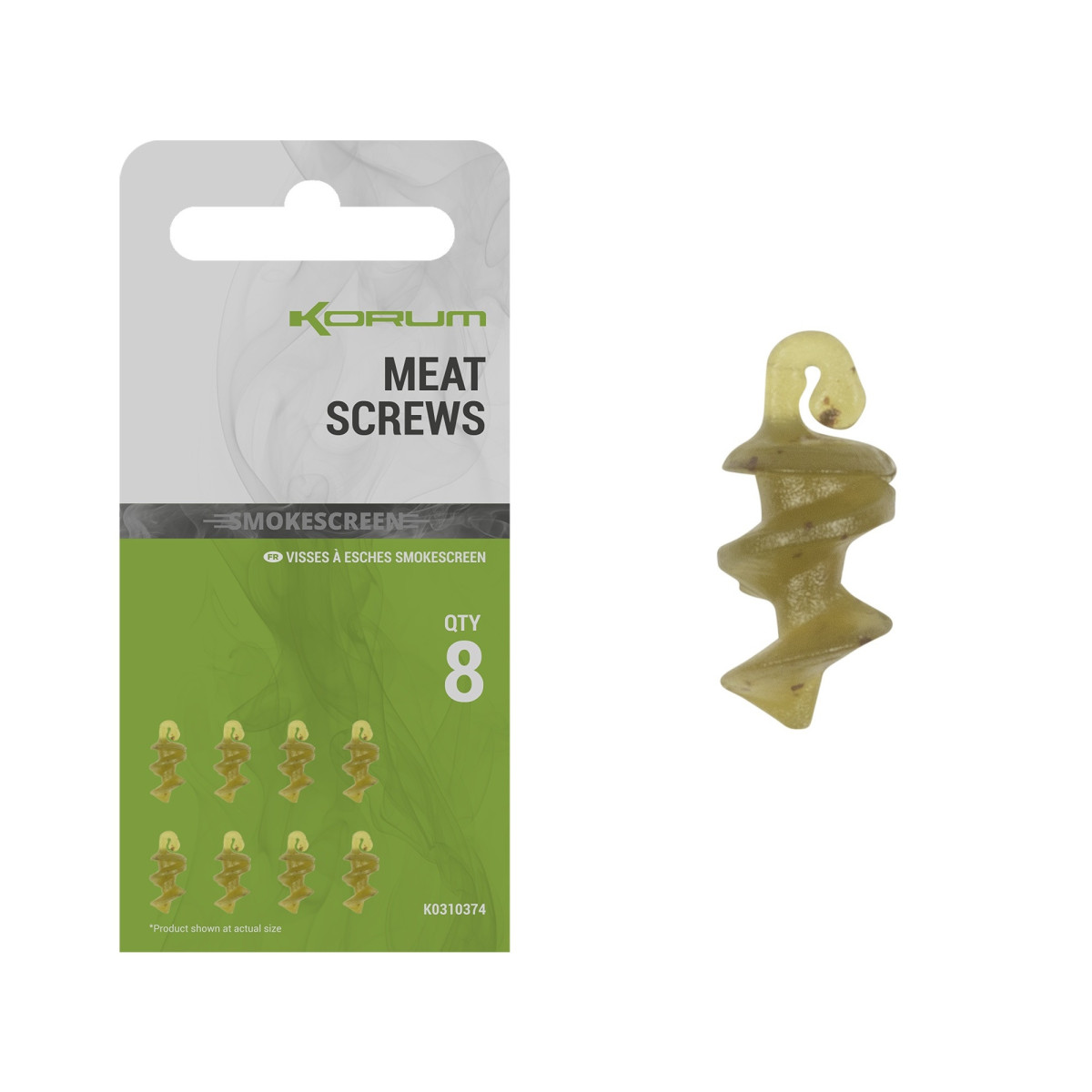 K0310374 Stopery Korum Smokescreen Meat Screws