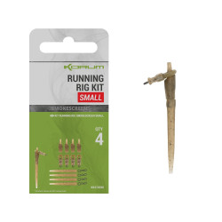 K0310336 Łączniki Korum Smokescreen Running Rig Kit - Small