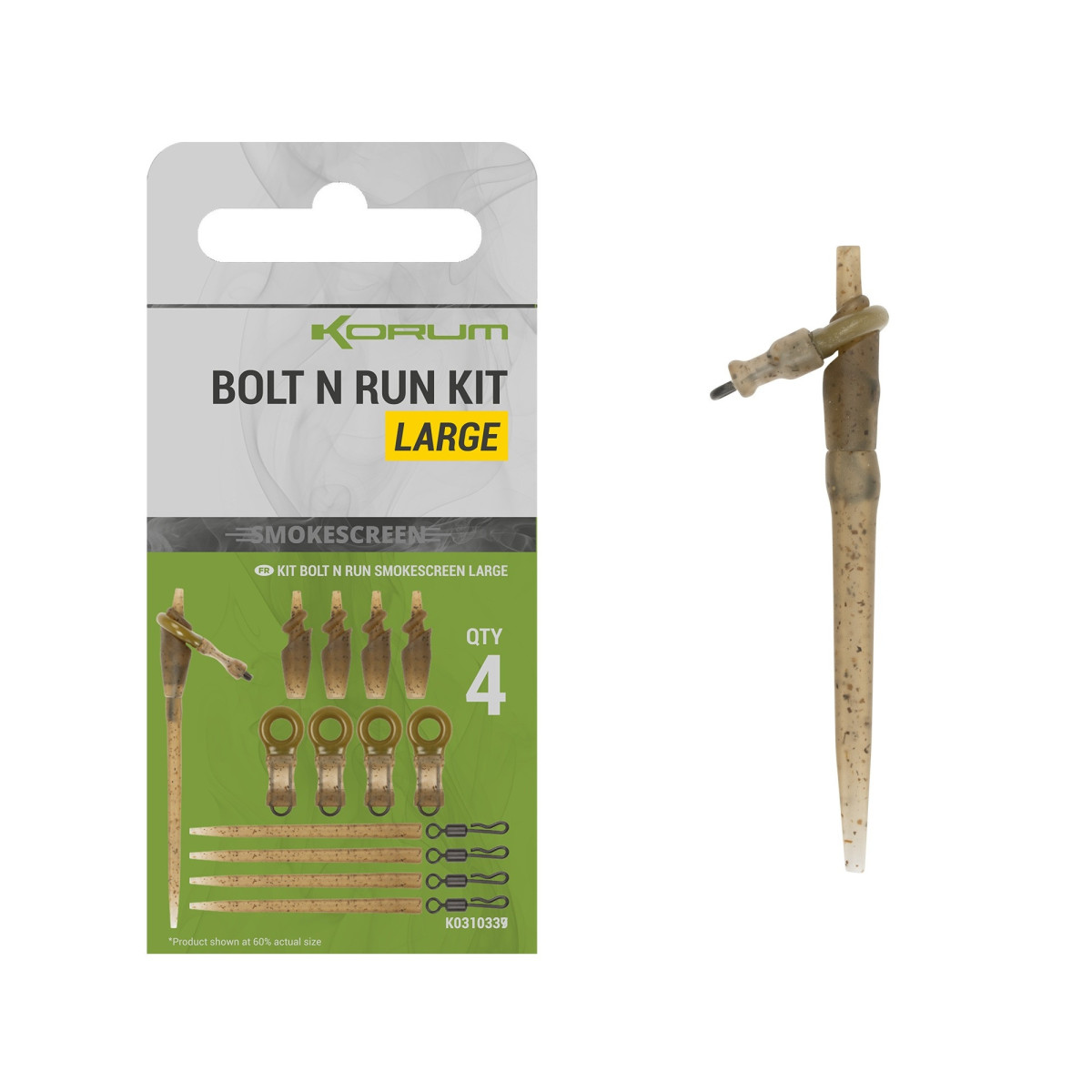 K0310339 Łączniki Korum Smokescreen Bolt N Run Kit - Large