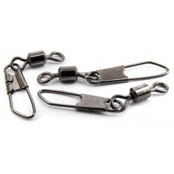 Agrafka z krętlikiem Matrix Snap Link Swivels