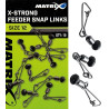 Łącznik Matrix X-Strong Feeder Bead Snap Links