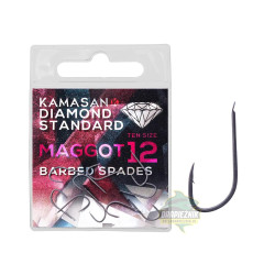 Haczyki Kamasan Diamond Standard Maggot BARBED SPADES