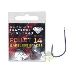Haczyki Kamasan Diamond Standard Pellet BARBLESS SPADES
