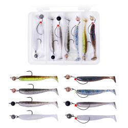 Zestaw Keitech Easy Shiner 2'' 5.1cm - Wolframowe czeburaszki / Natural Mix