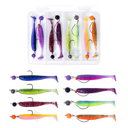 Zestaw Keitech Easy Shiner 2'' 5.1cm - Wolframowe czeburaszki / Colour Mix