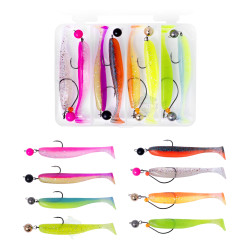 Zestaw Keitech Easy Shiner 3'' 7.6cm - Wolframowe czeburaszki / Color Mix