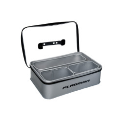 FGEVA011 Zestaw pojemników Flagman EVA Gray Woven Bag Set