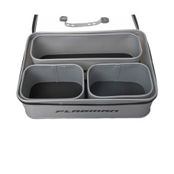 FGEVA011 Zestaw pojemników Flagman EVA Gray Woven Bag Set