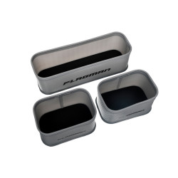 FGEVA011 Zestaw pojemników Flagman EVA Gray Woven Bag Set