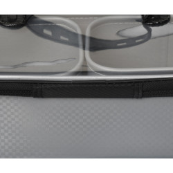 FGEVA011 Zestaw pojemników Flagman EVA Gray Woven Bag Set