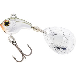 Przynęta Westin DropBite Tungsten Spin Tail Jig - Clear Olive