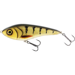Wobler Westin Jerk SINKING - 3D Amber Perch