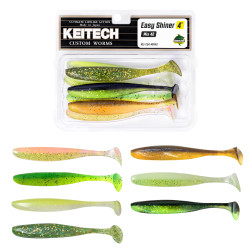 KEI-ES4-MIX42 Zestaw gum Keitech Easy Shiner 4'' 10.2cm - MIX 42