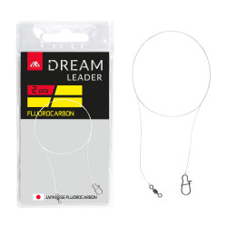 Przypony fluorocarbonowe Mikado Dream Leader z agrafką