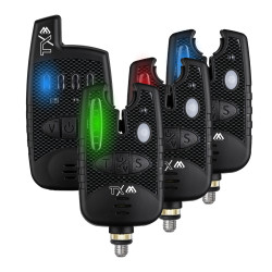 AMS14-SET31 Zestaw sygnalizatorów brań Mikado Territory TX SET 3+1