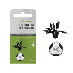 K0310343 Zestaw Korum Smokescreen QC Finesse Heli Rig Kit
