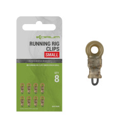 K0310349 Klipsy Korum Smokescreen Running Rig Clips Small