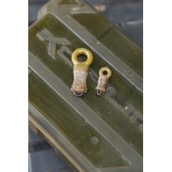 K0310349 Klipsy Korum Smokescreen Running Rig Clips Small