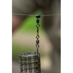 K0310351 Agrafki z krętlikiem Korum Smokescreen Feeder Beads 4mm