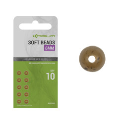 K0310359 Koraliki Korum Smokescreen Soft Beads 6mm