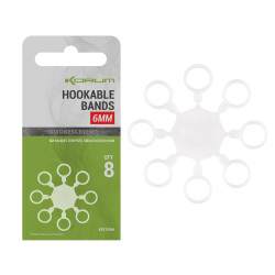 K0310364 Gumki Korum Smokescreen Hookable Bands - 6mm