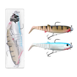 Zestaw zbrojonych gum Savage Gear Cannibal Shad 15cm - MIX 10