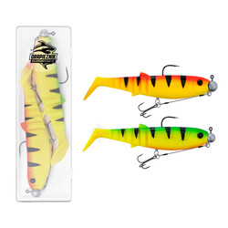 Zestaw zbrojonych gum Savage Gear Cannibal Shad 15cm - MIX 11