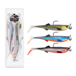 Zestaw zbrojonych gum Mikado Sicario 14cm - MIX 03