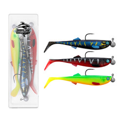 Zestaw zbrojonych gum Mikado Sicario 14cm - MIX 04