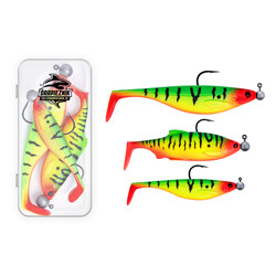 Zestaw zbrojonych gum Westin "Dot Series" - Fire Dot /EDYCJA DRAPIEŻNIK/