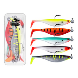 Zestaw zbrojonych gum Westin ShadTeez 12cm - MIX 33 /EDYCJA DRAPIEŻNIK/