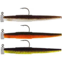 P274-663-005 Zestaw gum Westin Ned Worm R 'N R 7cm 3szt. - Drak Water Mix