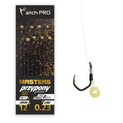 Przypony MatchPro Method Feeder Masters Rubber M19 ŻYŁKA / GUMKA