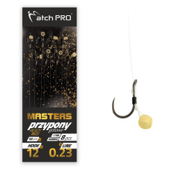 Przypony MatchPro Method Feeder Masters Rubber M16B ŻYŁKA / GUMKA